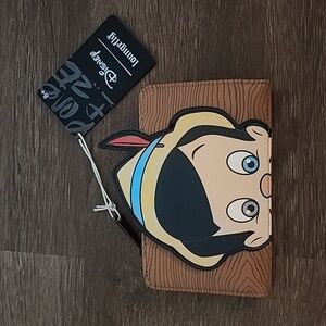 NWT Disney Longefly Pinocchio Wallet
